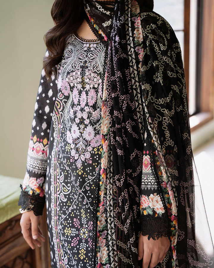 Roheenaz | Flora Printed Lawn | Veridian - Pakistani Clothes for women, in United Kingdom and United States