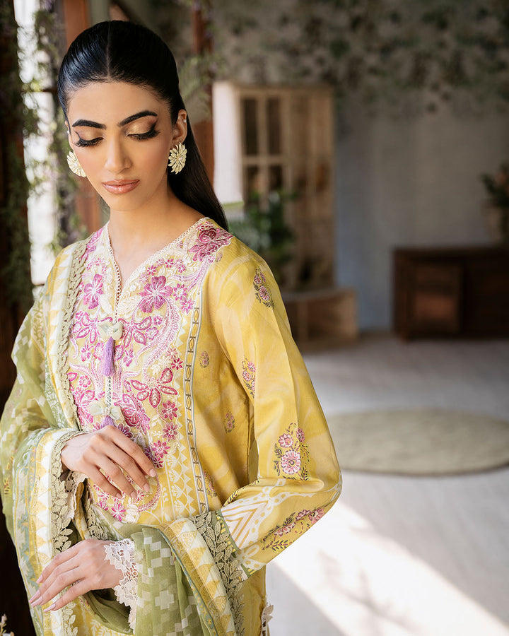 Roheenaz | Flora Printed Lawn | Mystique - Pakistani Clothes for women, in United Kingdom and United States