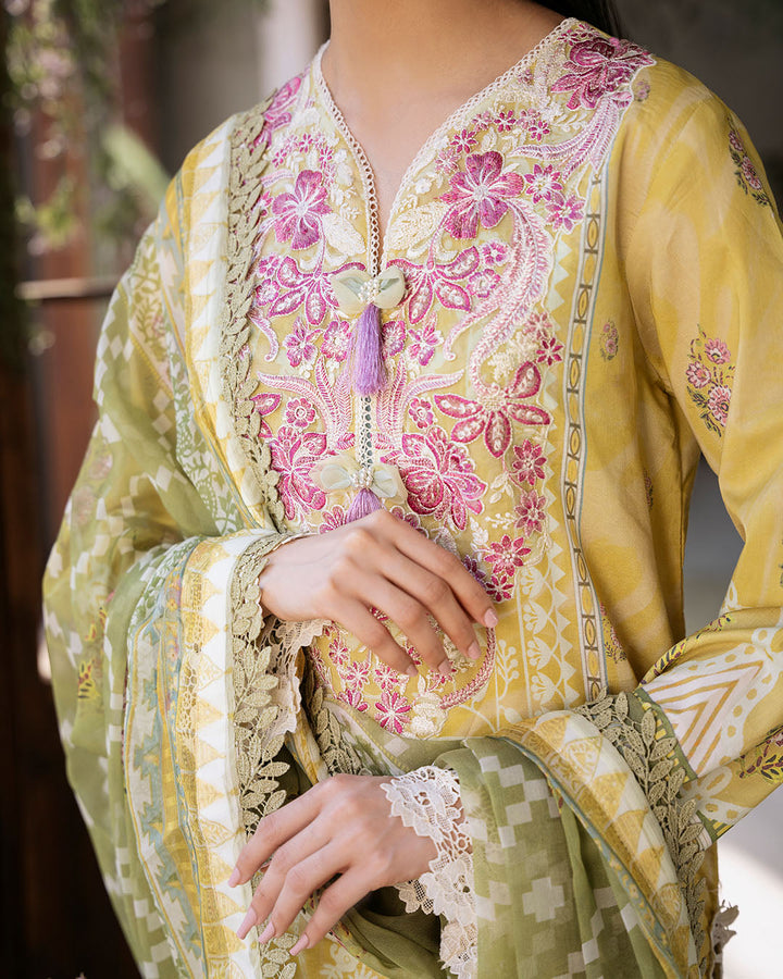 Roheenaz | Flora Printed Lawn | Mystique - Pakistani Clothes for women, in United Kingdom and United States