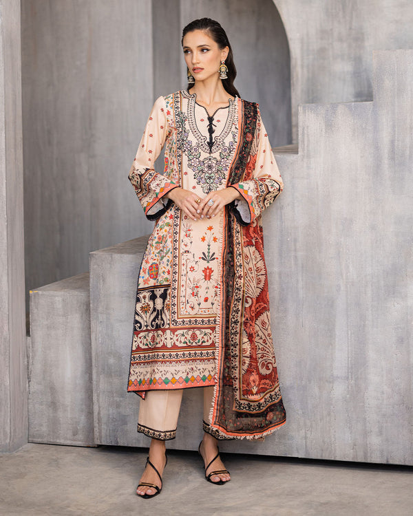 Roheenaz | Azalea Printed Lawn 24 | Enchanting Eden - Pakistani Clothes for women, in United Kingdom and United States