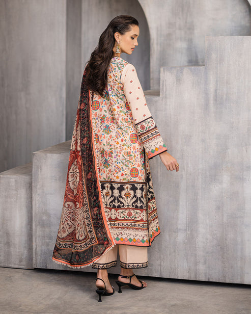 Roheenaz | Azalea Printed Lawn 24 | Enchanting Eden - Pakistani Clothes for women, in United Kingdom and United States