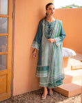 Roheenaz | Azalea Printed Lawn 24 | Ocean Breeze - Pakistani Clothes for women, in United Kingdom and United States