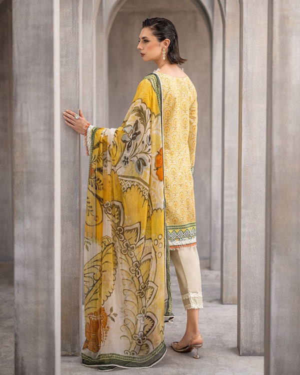 Roheenaz | Azalea Printed Lawn 24 | Celestial Silk - Pakistani Clothes for women, in United Kingdom and United States