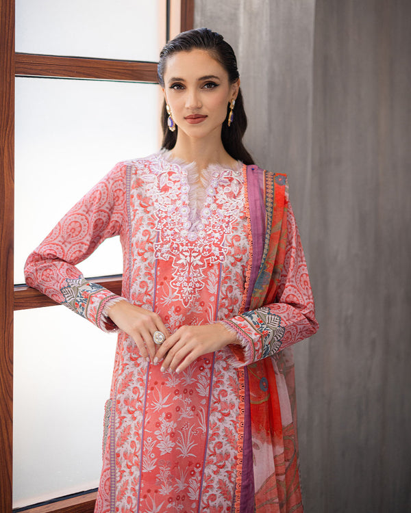 Roheenaz | Azalea Printed Lawn 24 | Sunset Serenade - Pakistani Clothes for women, in United Kingdom and United States