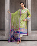 Roheenaz | Azalea Printed Lawn 24 | Serene Seafoam - Pakistani Clothes for women, in United Kingdom and United States