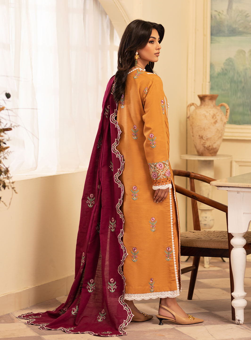 Roheenaz | Meraki Winter Collection | Saffron