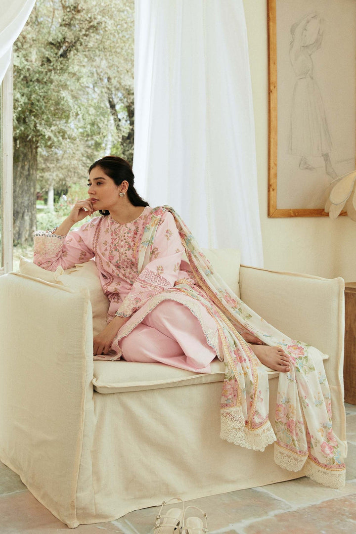 Zara Shahjahan | Coco Lawn Eid Edit 24 | ROOHI-D8 - Hoorain Designer Wear - Pakistani Ladies Branded Stitched Clothes in United Kingdom, United states, CA and Australia