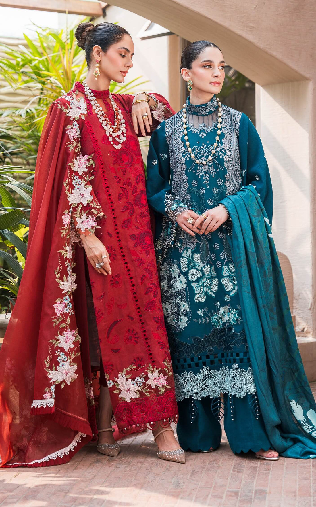 Asifa and Nabeel | Luxury Winter 24 | ROUGE WL-08