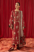 Alizeh | Sheen Lawn Prints 24 | Russet - Pakistani Clothes for women, in United Kingdom and United States