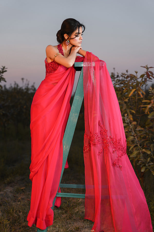 Nilofer Shahid | Verve Summer 24 | Radiant Rebel (Saree)