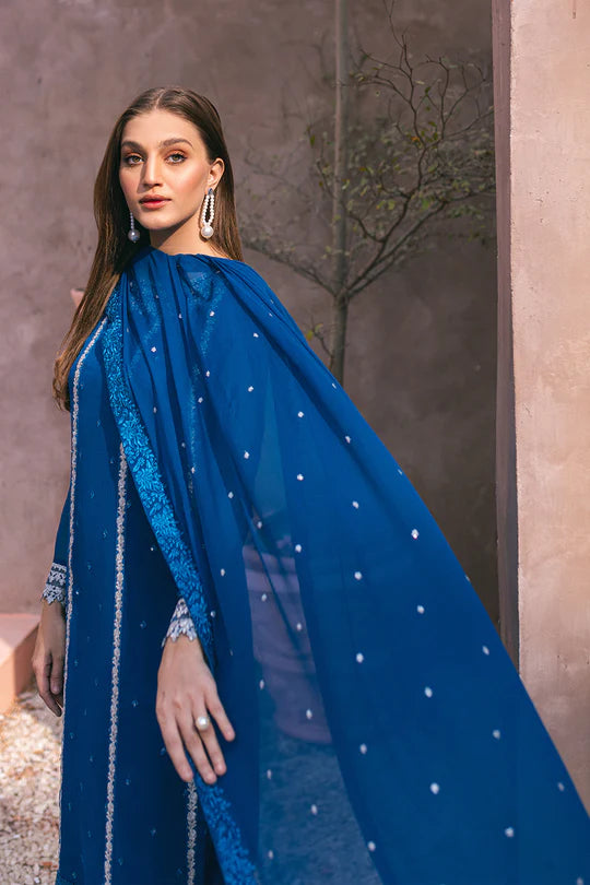 Azure | Embroidered Ensembles 3 Pcs | Radiant Sky - Pakistani Clothes for women, in United Kingdom and United States