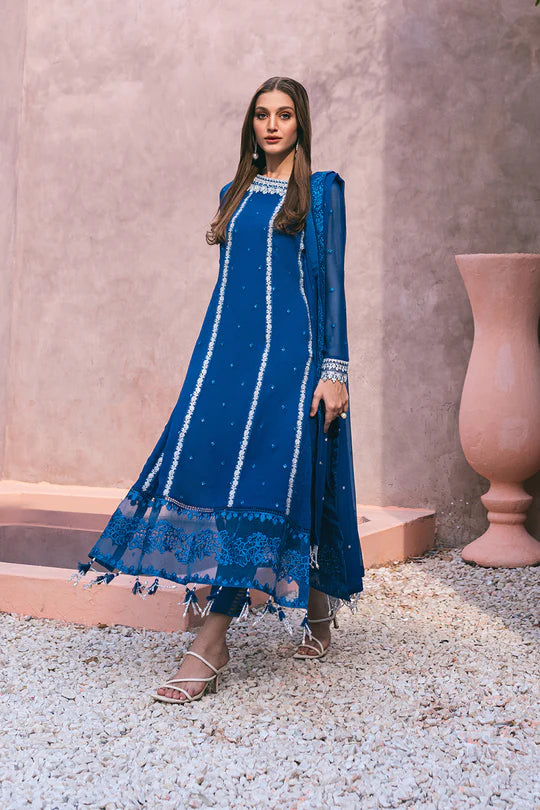 Azure | Embroidered Ensembles 3 Pcs | Radiant Sky - Pakistani Clothes for women, in United Kingdom and United States