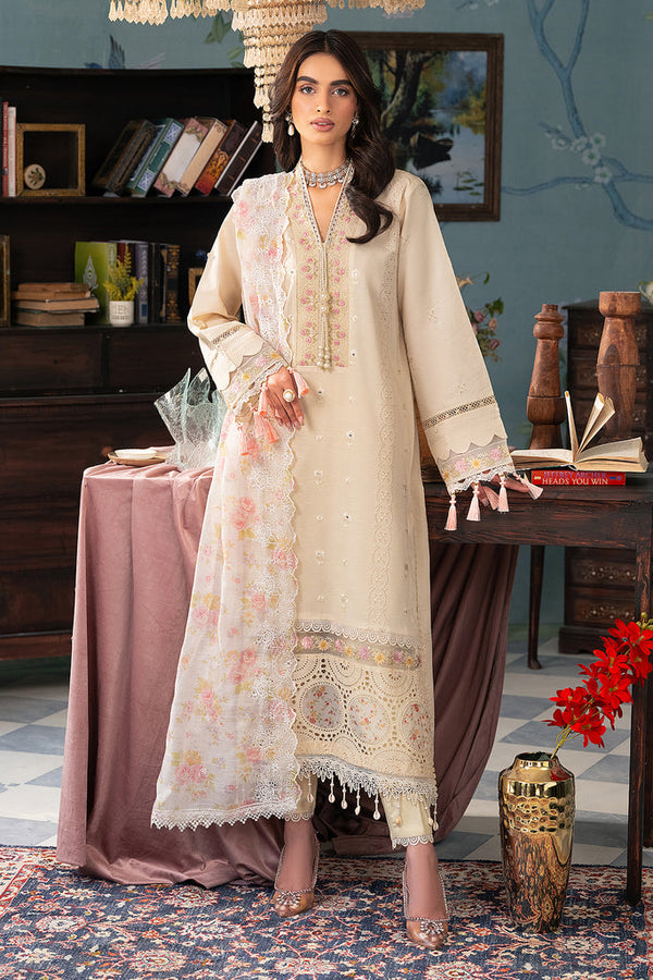 Rajbari | Chikankari Edition 24 | RJB-06 - Hoorain Designer Wear - Pakistani Ladies Branded Stitched Clothes in United Kingdom, United states, CA and Australia