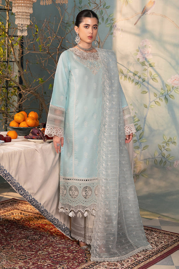 Rajbari | Chikankari Edition 24 | RJB-05 - Hoorain Designer Wear - Pakistani Ladies Branded Stitched Clothes in United Kingdom, United states, CA and Australia