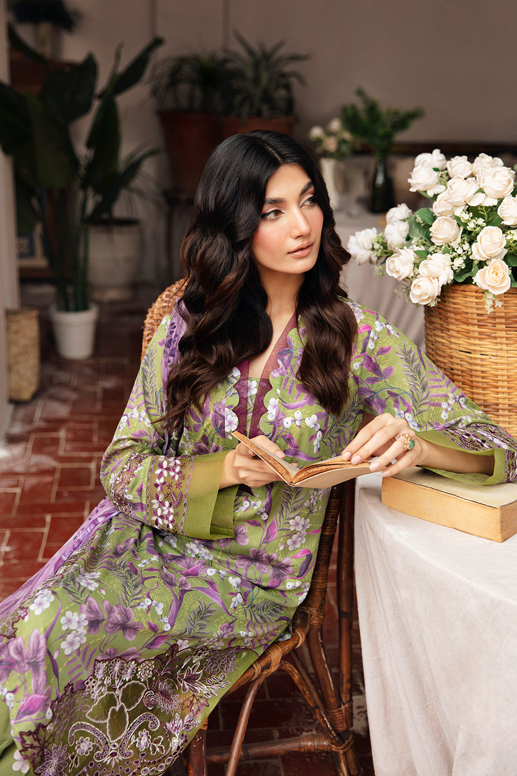 Ramsha | Rangrez Lawn Collection | N-410 - Pakistani Clothes for women, in United Kingdom and United States