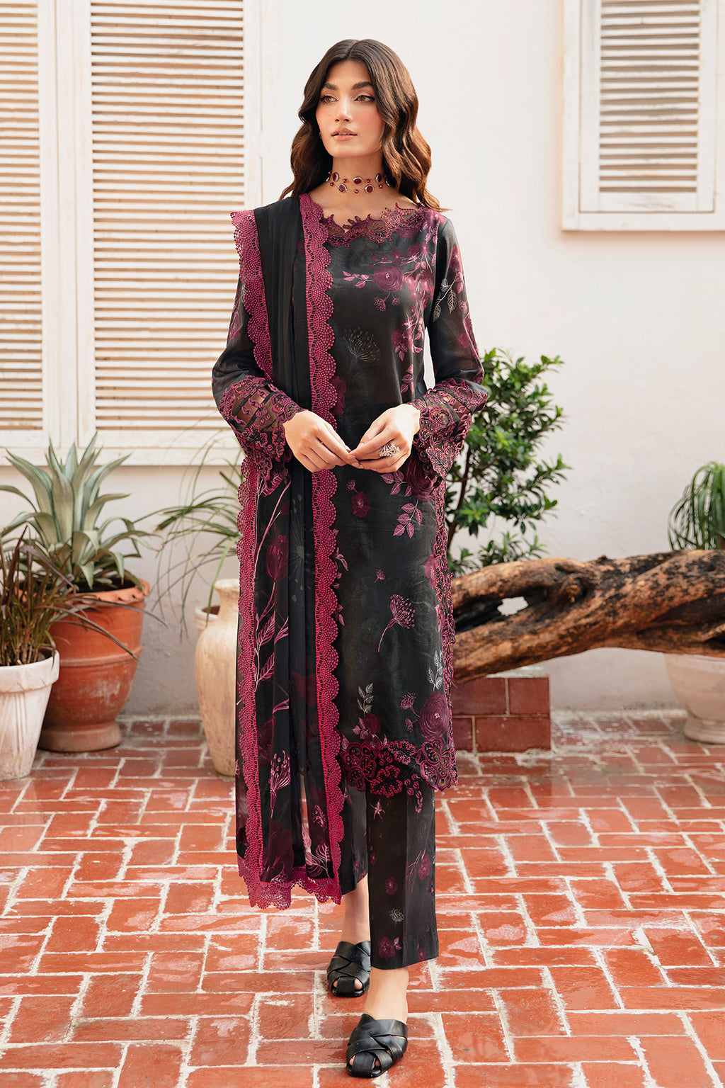 Ramsha | Rangrez Lawn Collection | N-401 - Pakistani Clothes for women, in United Kingdom and United States