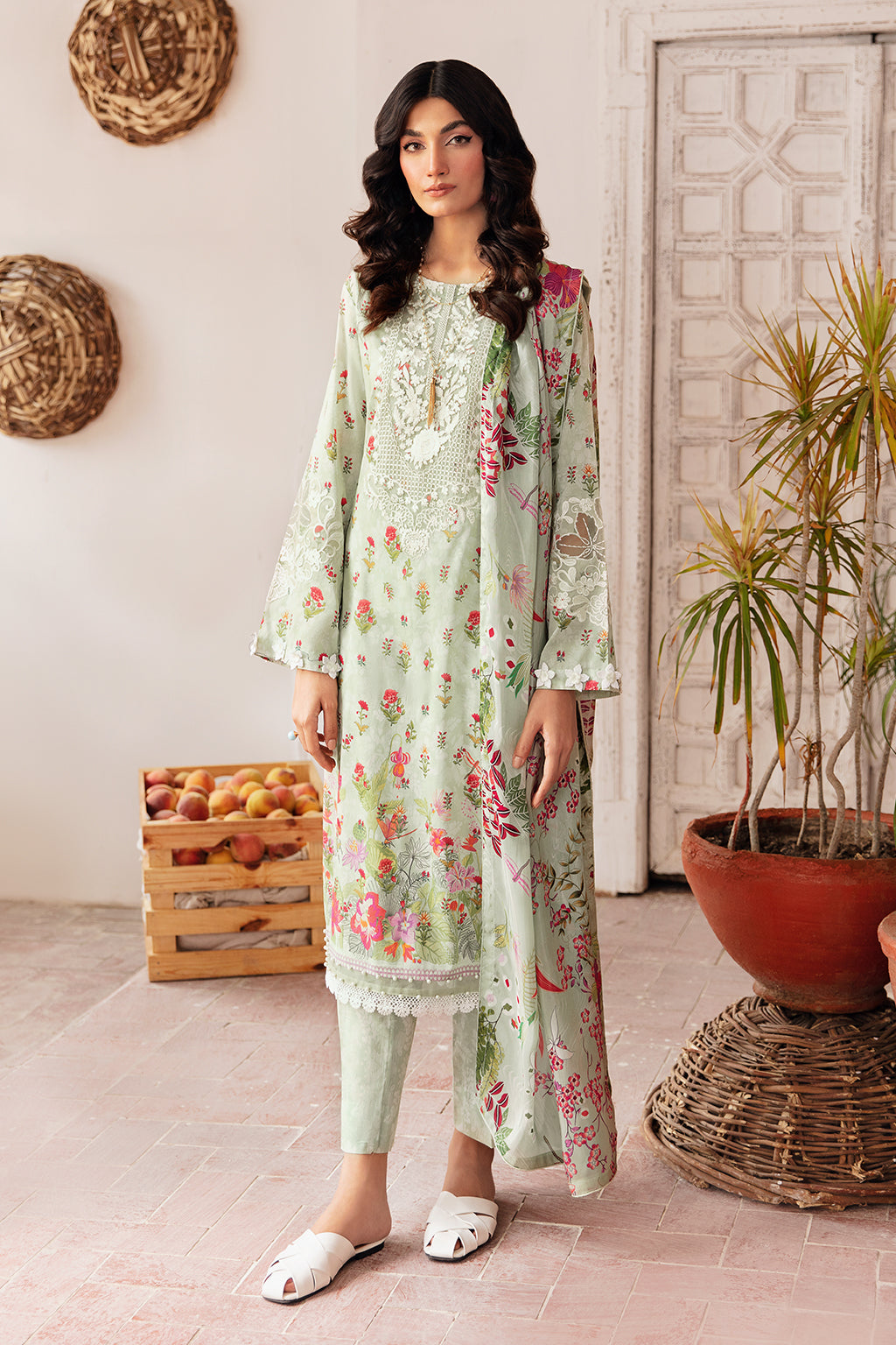 Ramsha | Rangrez Lawn Collection | N-409 - Pakistani Clothes for women, in United Kingdom and United States