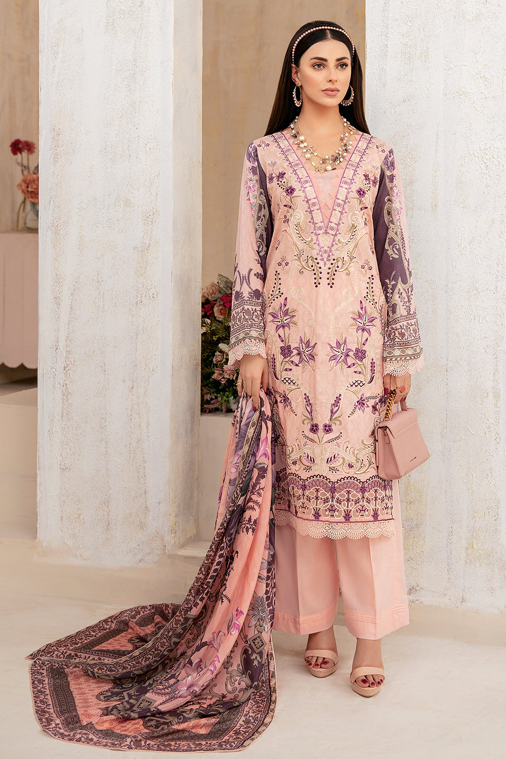 Ramsha | Rangrez Lawn Collection | N-306 - Pakistani Clothes for women, in United Kingdom and United States