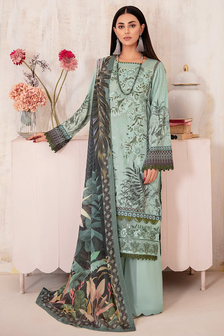 Ramsha | Rangrez Lawn Collection | N-301 - Hoorain Designer Wear - Pakistani Ladies Branded Stitched Clothes in United Kingdom, United states, CA and Australia
