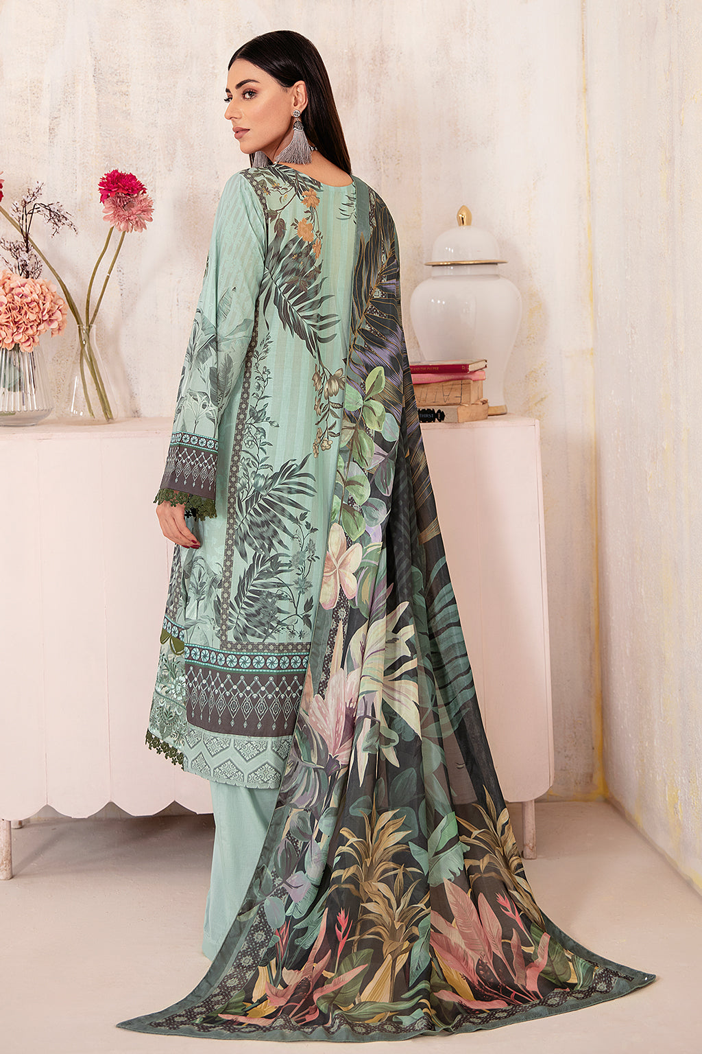 Ramsha | Rangrez Lawn Collection | N-301 - Pakistani Clothes for women, in United Kingdom and United States