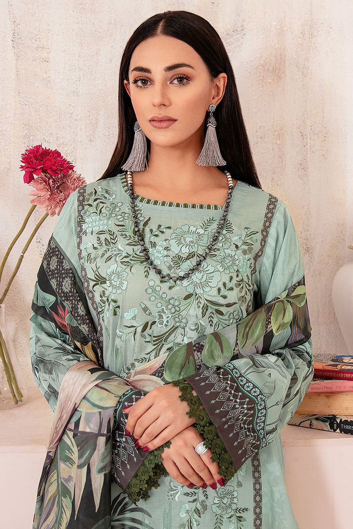 Ramsha | Rangrez Lawn Collection | N-301 - Hoorain Designer Wear - Pakistani Ladies Branded Stitched Clothes in United Kingdom, United states, CA and Australia