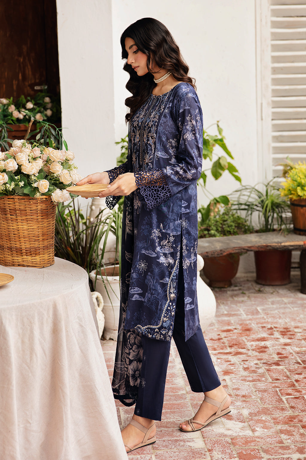 Ramsha | Rangrez Lawn Collection | N-404 - Pakistani Clothes for women, in United Kingdom and United States