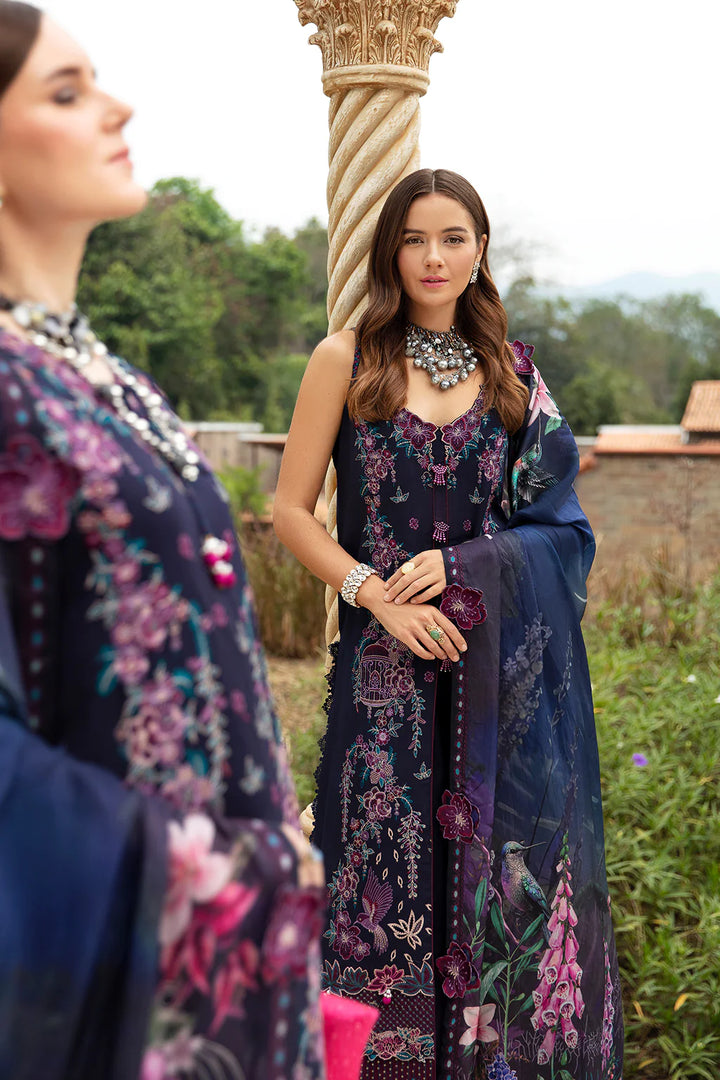 Ramsha | Andaz Collection | Deep Blue - Hoorain Designer Wear - Pakistani Ladies Branded Stitched Clothes in United Kingdom, United states, CA and Australia