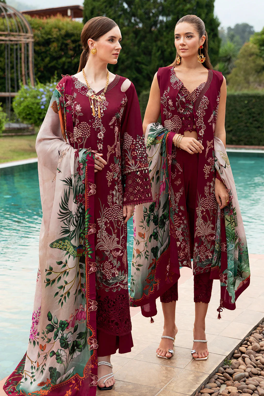 Ramsha | Andaz Collection | CRIMSON GLOW - Pakistani Clothes for women, in United Kingdom and United States