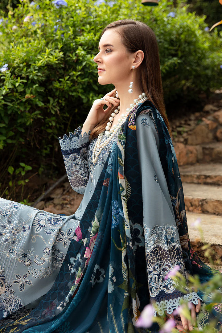 Ramsha | Andaz Collection | ALICE BLUE - Hoorain Designer Wear - Pakistani Ladies Branded Stitched Clothes in United Kingdom, United states, CA and Australia