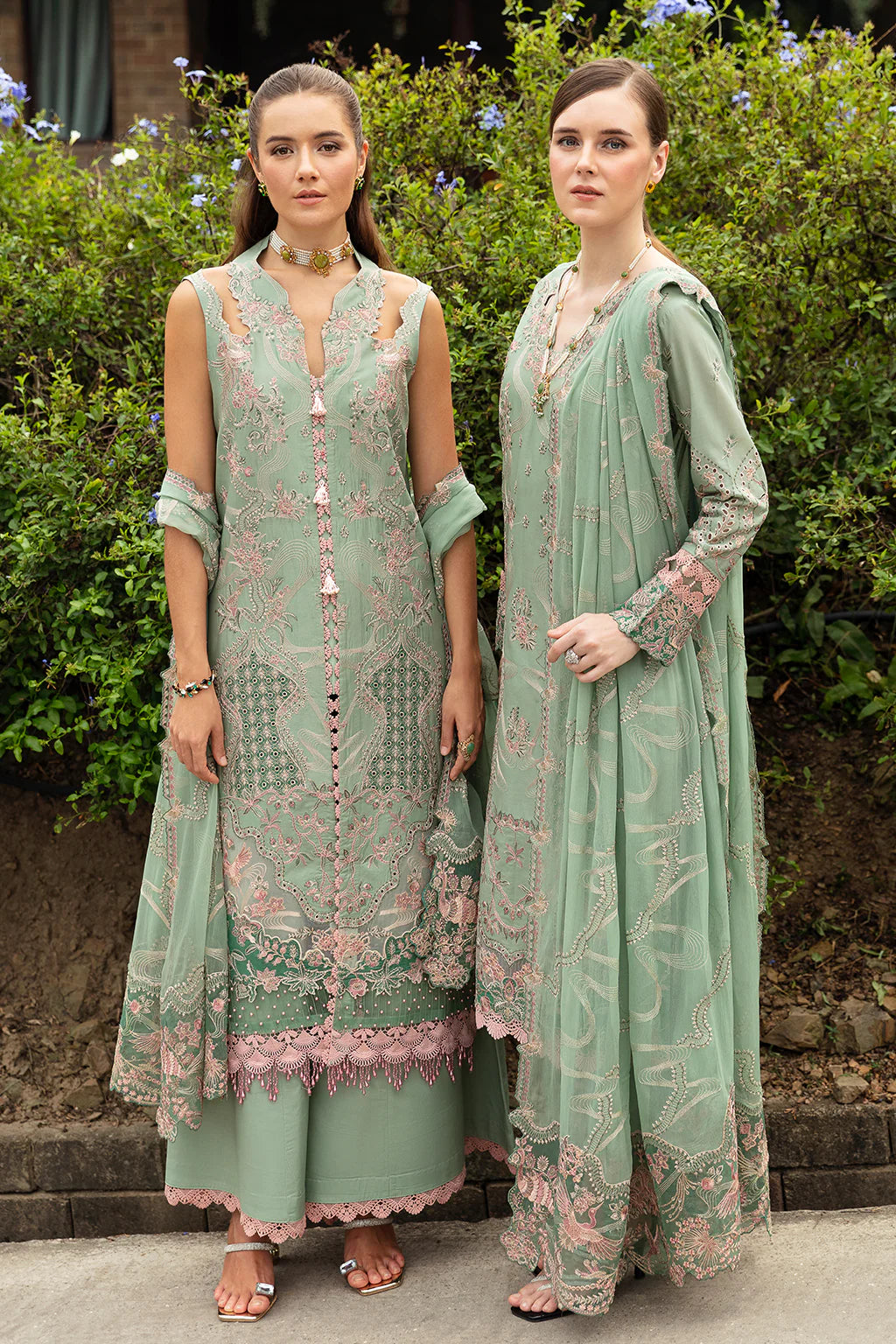 Ramsha | Andaz Collection | PASTEL GREEN - Pakistani Clothes for women, in United Kingdom and United States