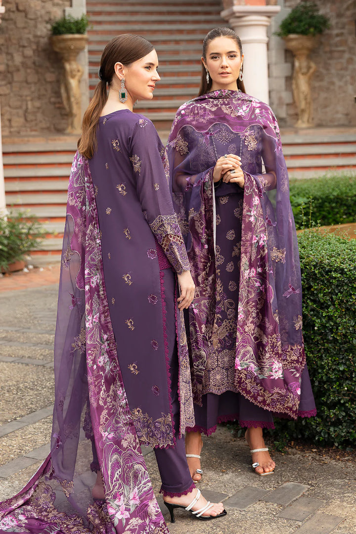 Ramsha | Andaz Collection | PURPLE SAPPHIRE - Hoorain Designer Wear - Pakistani Ladies Branded Stitched Clothes in United Kingdom, United states, CA and Australia