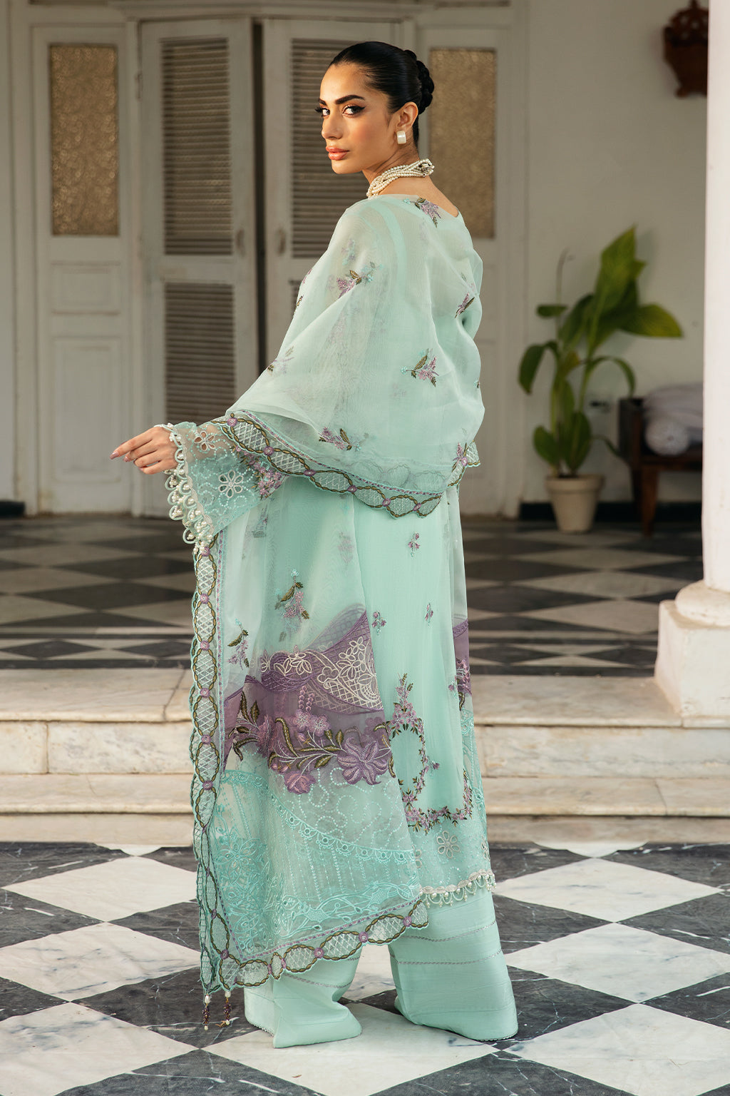 Ramsha | Dastak Luxury Chiffon Collection | Q-102