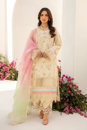 Rangrasiya | Florence Summer Edit 24 | Ivory - Pakistani Clothes for women, in United Kingdom and United States