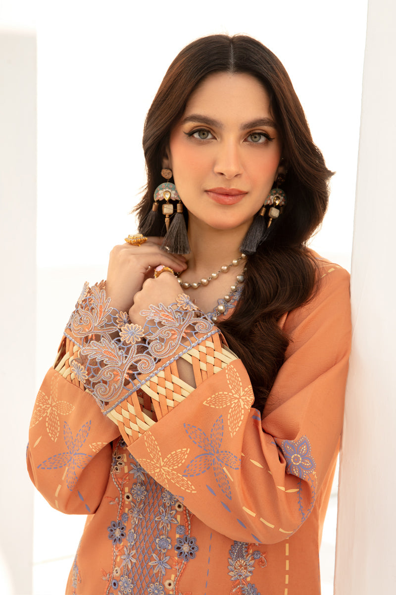 Rangrasiya | Florence Summer Edit 24 | Cinnamon - Pakistani Clothes for women, in United Kingdom and United States