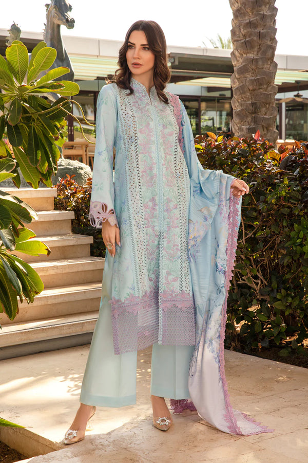 Rangrasiya | Carnation Summer 24 | Ocean - Hoorain Designer Wear - Pakistani Ladies Branded Stitched Clothes in United Kingdom, United states, CA and Australia