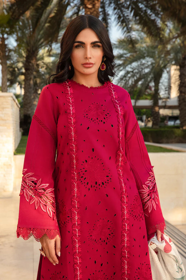 Rangrasiya | Carnation Summer 24 | Scarlet - Hoorain Designer Wear - Pakistani Ladies Branded Stitched Clothes in United Kingdom, United states, CA and Australia