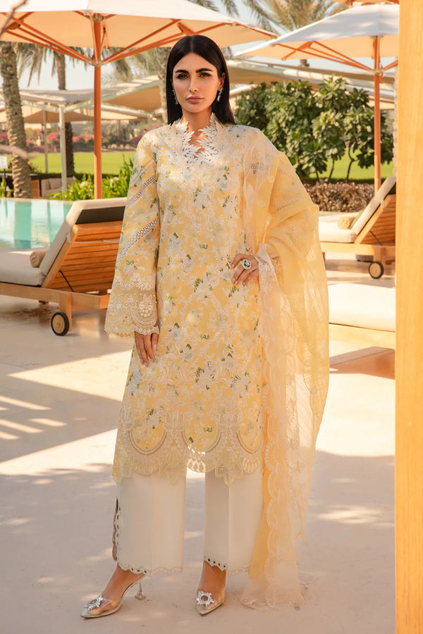 Rangrasiya | Carnation Summer 24 | Ariana - Hoorain Designer Wear - Pakistani Designer Clothes for women, in United Kingdom, United states, CA and Australia