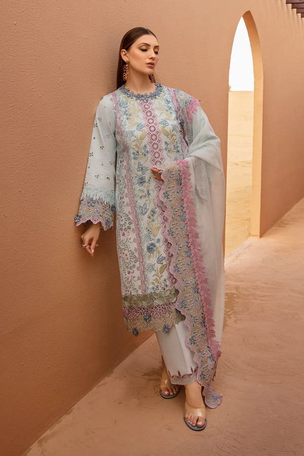 Rangrasiya | Premium Lawn 24 | Parisa - Hoorain Designer Wear - Pakistani Ladies Branded Stitched Clothes in United Kingdom, United states, CA and Australia