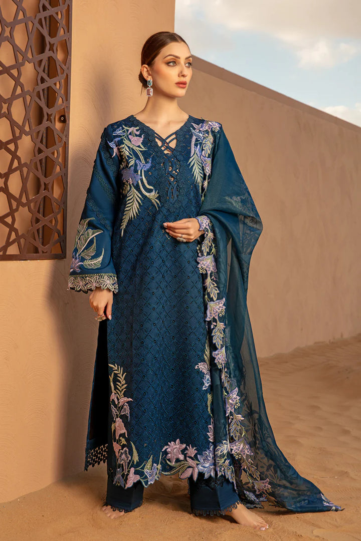 Rangrasiya | Premium Lawn 24 | Mahsa - Hoorain Designer Wear - Pakistani Ladies Branded Stitched Clothes in United Kingdom, United states, CA and Australia