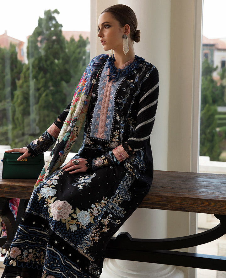 Republic Womenswear | Ilana Eid Luxury Lawn | Méline - Hoorain Designer Wear - Pakistani Ladies Branded Stitched Clothes in United Kingdom, United states, CA and Australia