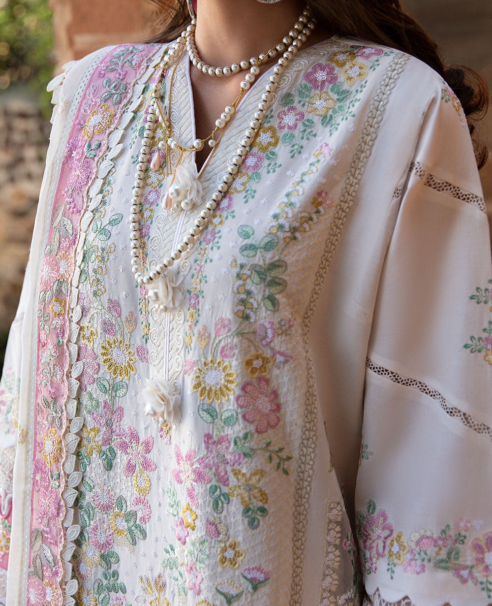 Republic Womenswear | Ilana Eid Luxury Lawn | Rêveuse - Pakistani Clothes for women, in United Kingdom and United States