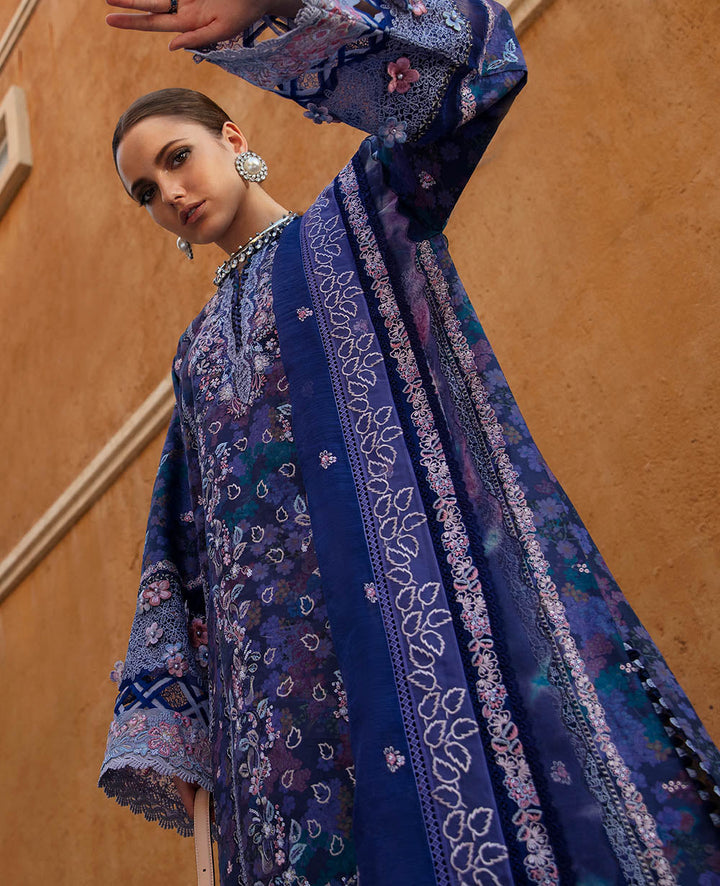 Republic Womenswear | Ilana Eid Luxury Lawn | Lûne - Hoorain Designer Wear - Pakistani Ladies Branded Stitched Clothes in United Kingdom, United states, CA and Australia