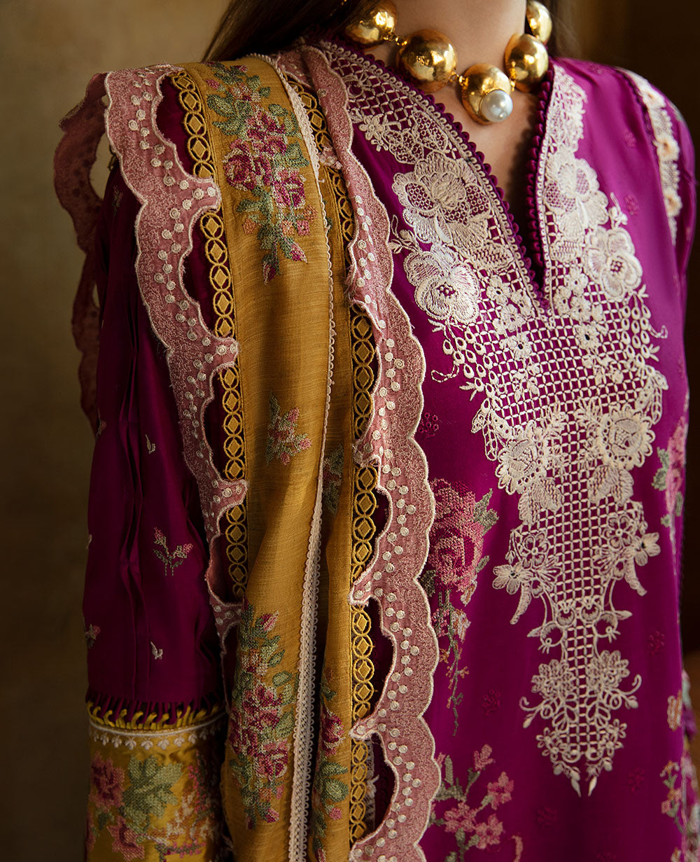 Republic Womenswear | Ilana Eid Luxury Lawn | Camille - Pakistani Clothes for women, in United Kingdom and United States