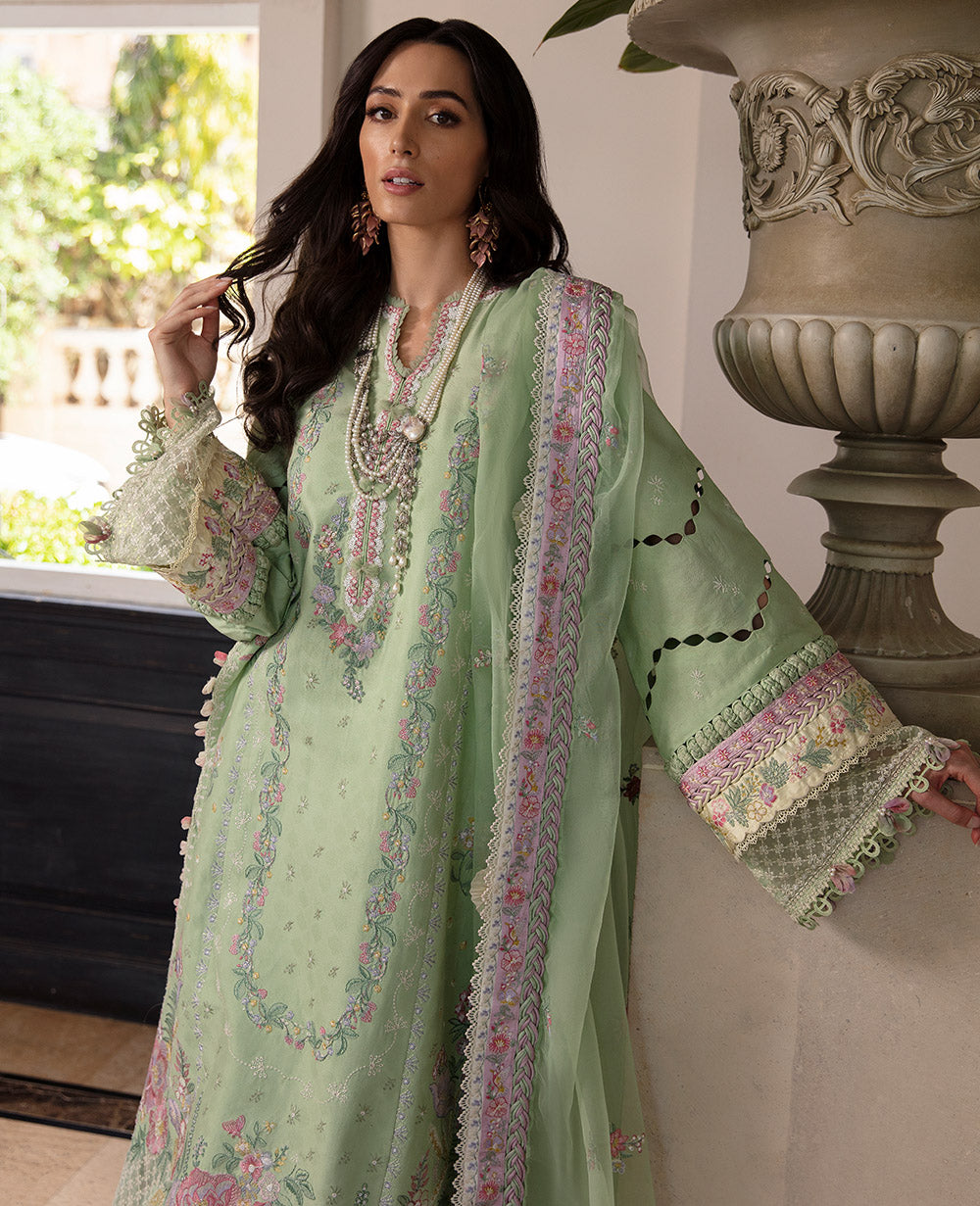 Republic Womenswear | Ilana Eid Luxury Lawn | Aurélie - Pakistani Clothes for women, in United Kingdom and United States