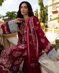 Republic Womenswear | Ilana Eid Luxury Lawn | Rouge - Pakistani Clothes for women, in United Kingdom and United States