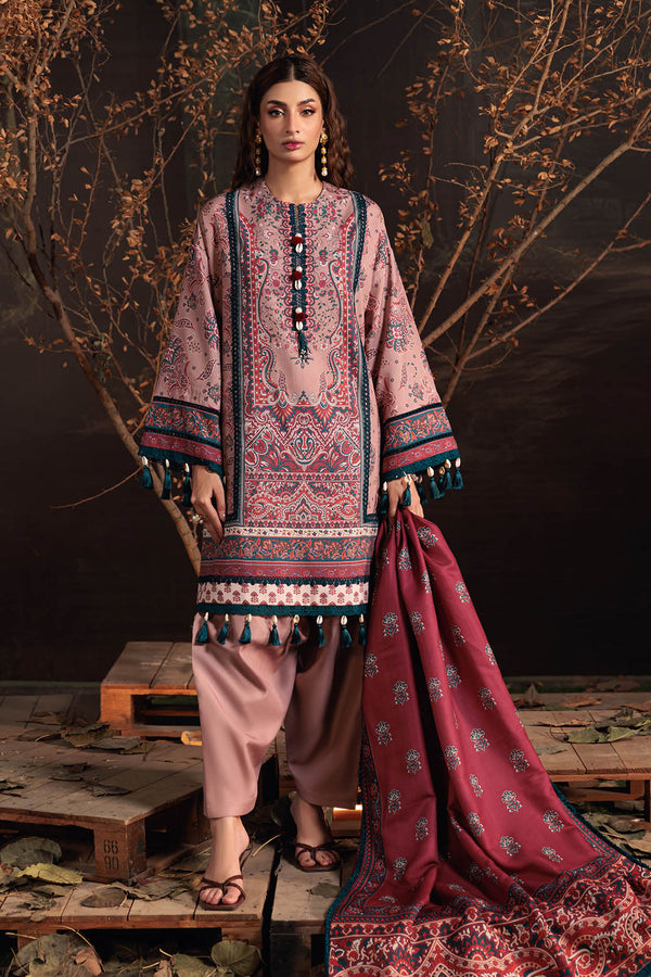 Bonanza Satrangi | Khaddar and Viscose | DEAUVILLE PINK