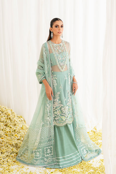 Saffron | Reveur Luxury Festive | SF-08 Aislin - Hoorain Designer Wear - Pakistani Designer Clothes for women, in United Kingdom, United states, CA and Australia