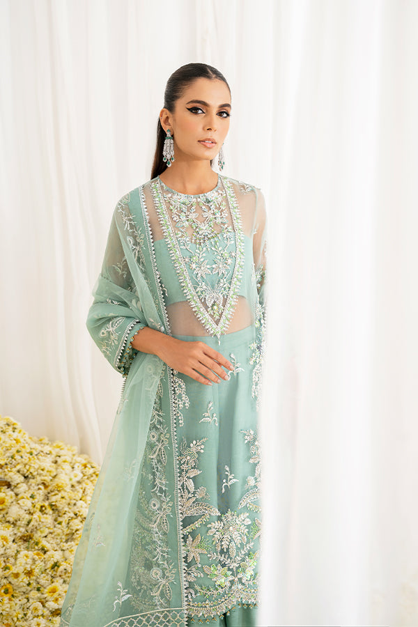 Saffron | Reveur Luxury Festive | SF-08 Aislin - Hoorain Designer Wear - Pakistani Designer Clothes for women, in United Kingdom, United states, CA and Australia