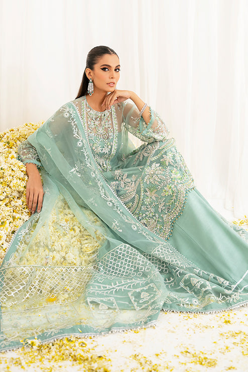 Saffron | Reveur Luxury Festive | SF-08 Aislin - Hoorain Designer Wear - Pakistani Designer Clothes for women, in United Kingdom, United states, CA and Australia