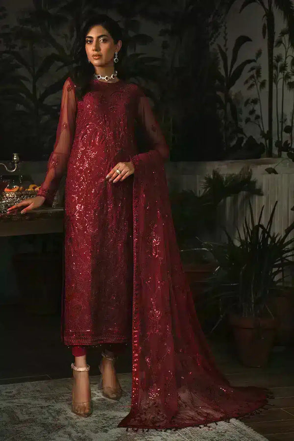 Zarif | LA ROSELLA Formals | ZLR 01 MARLENE - Hoorain Designer Wear - Pakistani Ladies Branded Stitched Clothes in United Kingdom, United states, CA and Australia